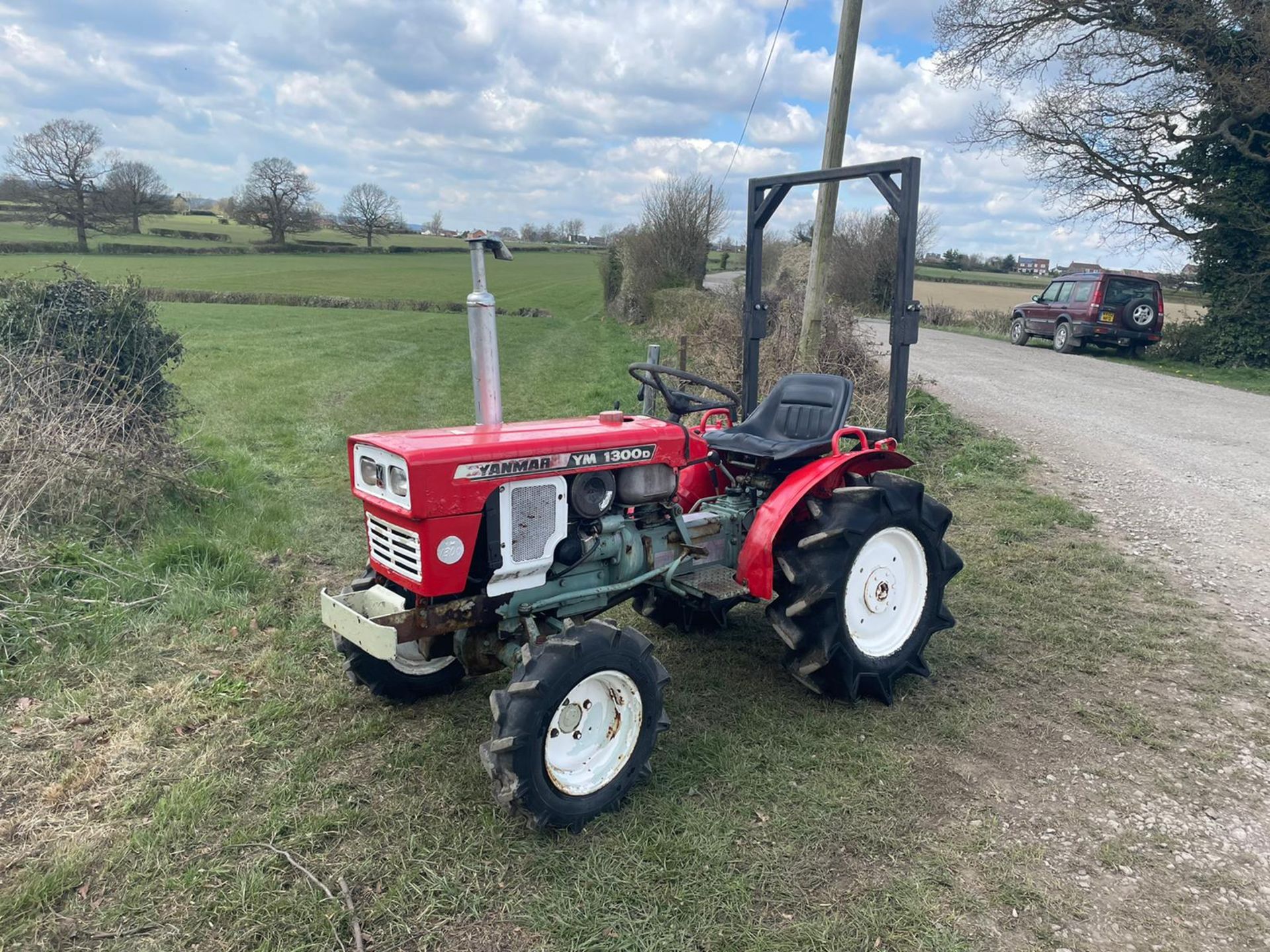 YANMAR YM1300D COMPACT TRACTOR, RUNS, DRIVES & WORKS, SHOWING 415 HOURS *PLUS VAT* - Image 2 of 9