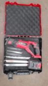 EINHELL RECIPROCRATING CORLESS SAW, WORKING WITH BLADES AND BATTERY, NO CHARGER *PLUS VAT*