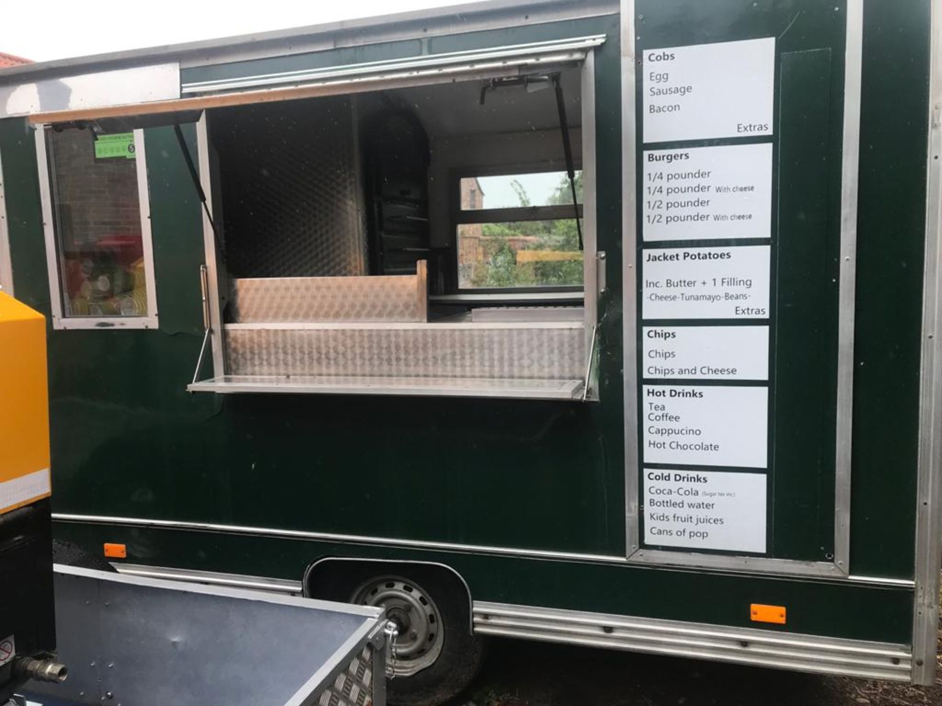 CATERING KIOSK TRAILER / SNACK BAR, IN GREAT CONDITION *NO VAT* - Image 6 of 12
