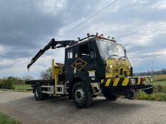 1991 MERCEDES-BENZ CVS 1617 AK RAILWAY LORRY WITH CRANE, ROAD REGISTERED *PLUS VAT*