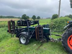 HAYTER TM749 7 GANG SINGLE AXEL TOW BEHIND MOWER, PTO DRIVEN, JOCKEY WHEEL *PLUS VAT*