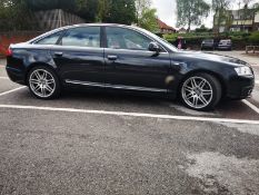 2010 AUDI A6 SLINE SP ED TDI QUAT A BLACK 4 DOOR SALOON, AUTOMATIC, 3.0 DIESEL ENGINE *NO VAT*