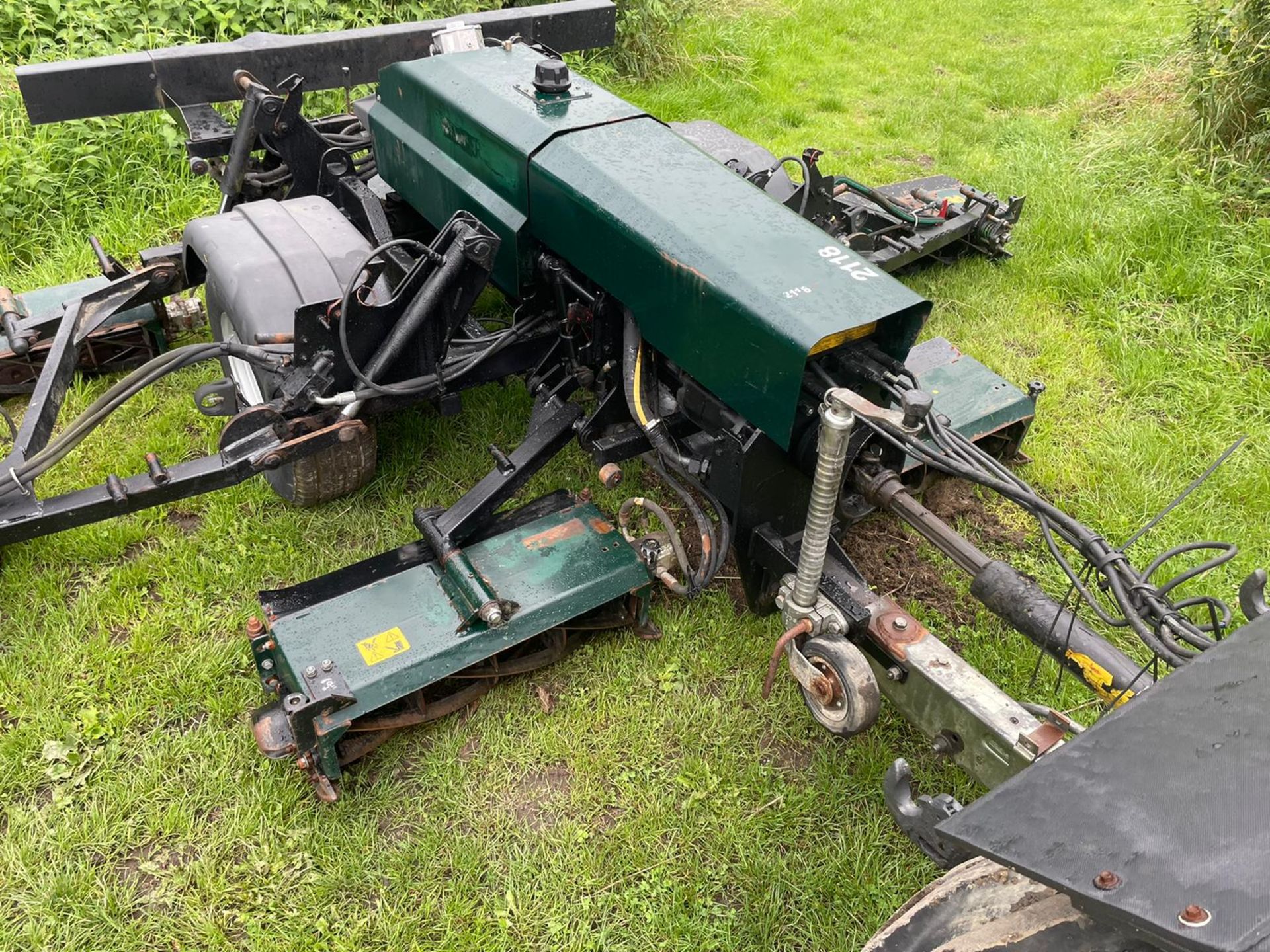 HAYTER TM749 7 GANG SINGLE AXEL TOW BEHIND MOWER, PTO DRIVEN, JOCKEY WHEEL *PLUS VAT* - Image 3 of 9