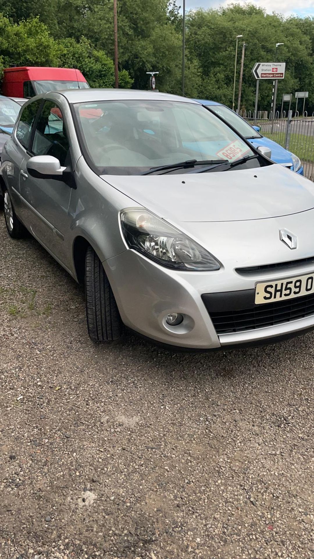 2009 RENAULT CLIO DYNAMIQUE 16V SILVER 3 DOOR HATCHBACK, LOW MILEAGE 46,413 MILES, 1.2 PETROL*NO VAT