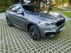 2017 BMW X6 XDRIVE 40D M SPORT AUTO GREY COUPE. 3.0 DIESEL ENGINE *NO VAT*