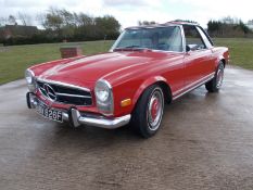 1968 (F) MERCEDES 250SL R107,2.5 LITRE PETROL AUTOMATIC, LEFT HAND DRIVE, FULLY UK REGISTERED*NO VAT