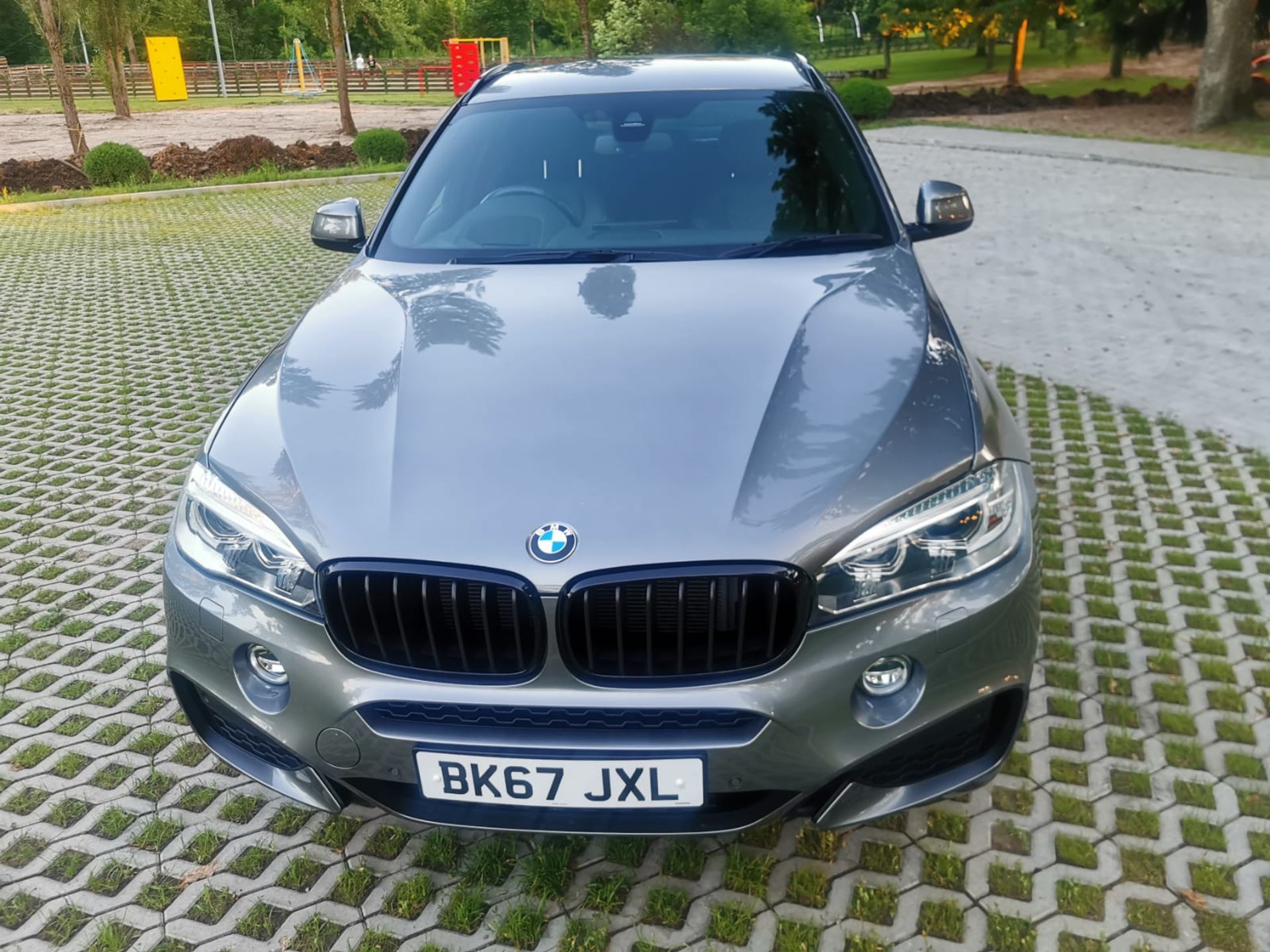 2017 BMW X6 XDRIVE 40D M SPORT AUTO GREY COUPE. 3.0 DIESEL ENGINE *NO VAT* - Image 3 of 28