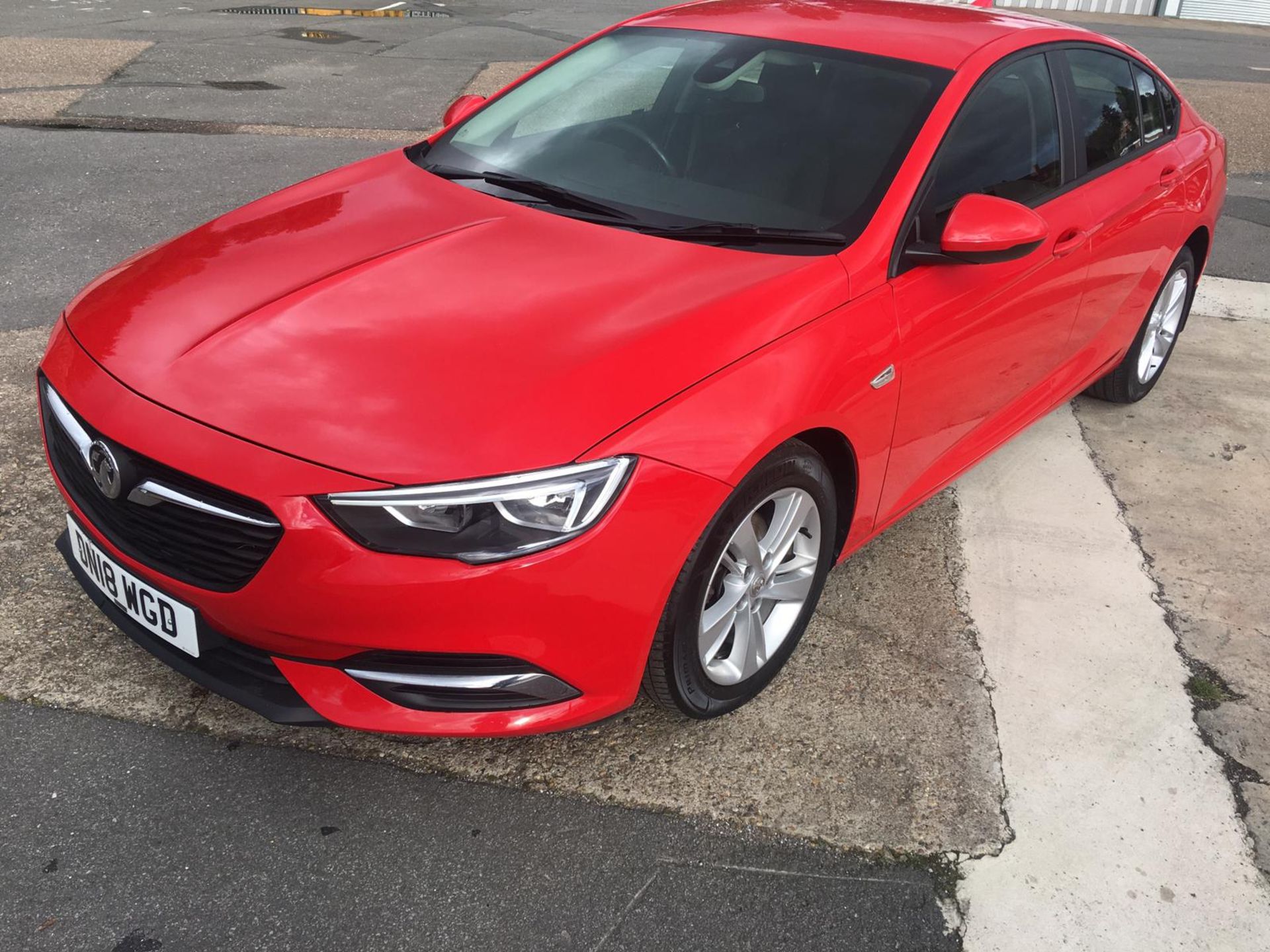 2018/18 REG VAUXHALL INSIGNIA DESIGN ECOTEC TURBO 1.6 DIESEL RED, SHOWING 0 FORMER KEEPERS *NO VAT* - Image 3 of 34