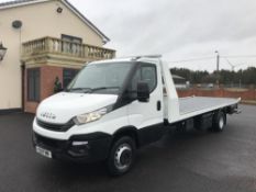 2017 IVECO DAILY 72.180 RECOVERY TRUCK SLIDE AND TILT EURO 6, 3.0 DIESEL ENGINE *PLUS VAT*
