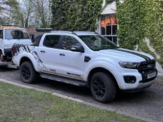 2020 FORD RANGER 2.0 WILDTRAK ECOBLUE 4X4 AUTO WHITE PICKUP, 6700 WARRANTED MILES *PLUS VAT*