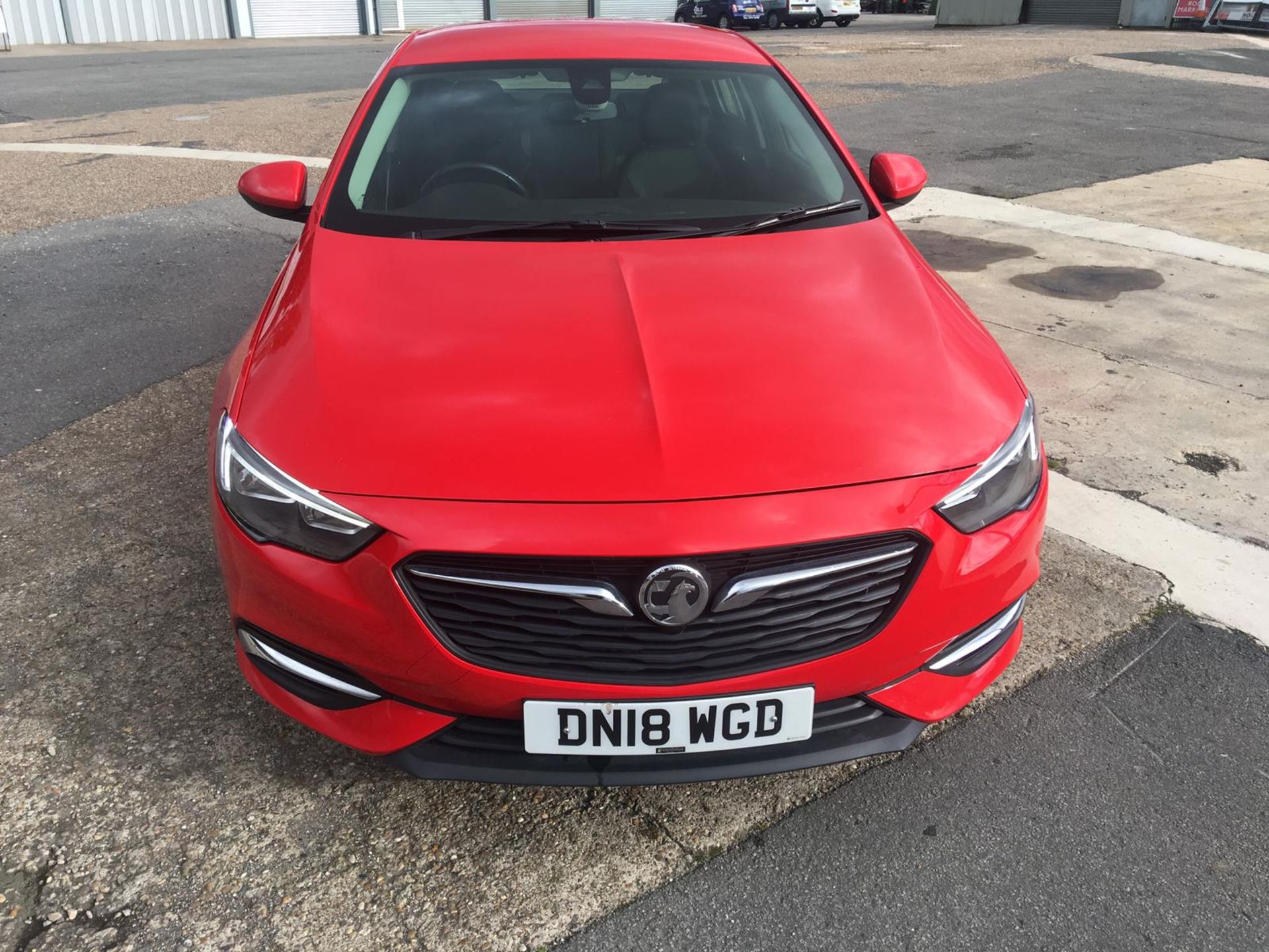 2018/18 REG VAUXHALL INSIGNIA DESIGN ECOTEC TURBO 1.6 DIESEL RED, SHOWING 0 FORMER KEEPERS *NO VAT* - Image 2 of 34
