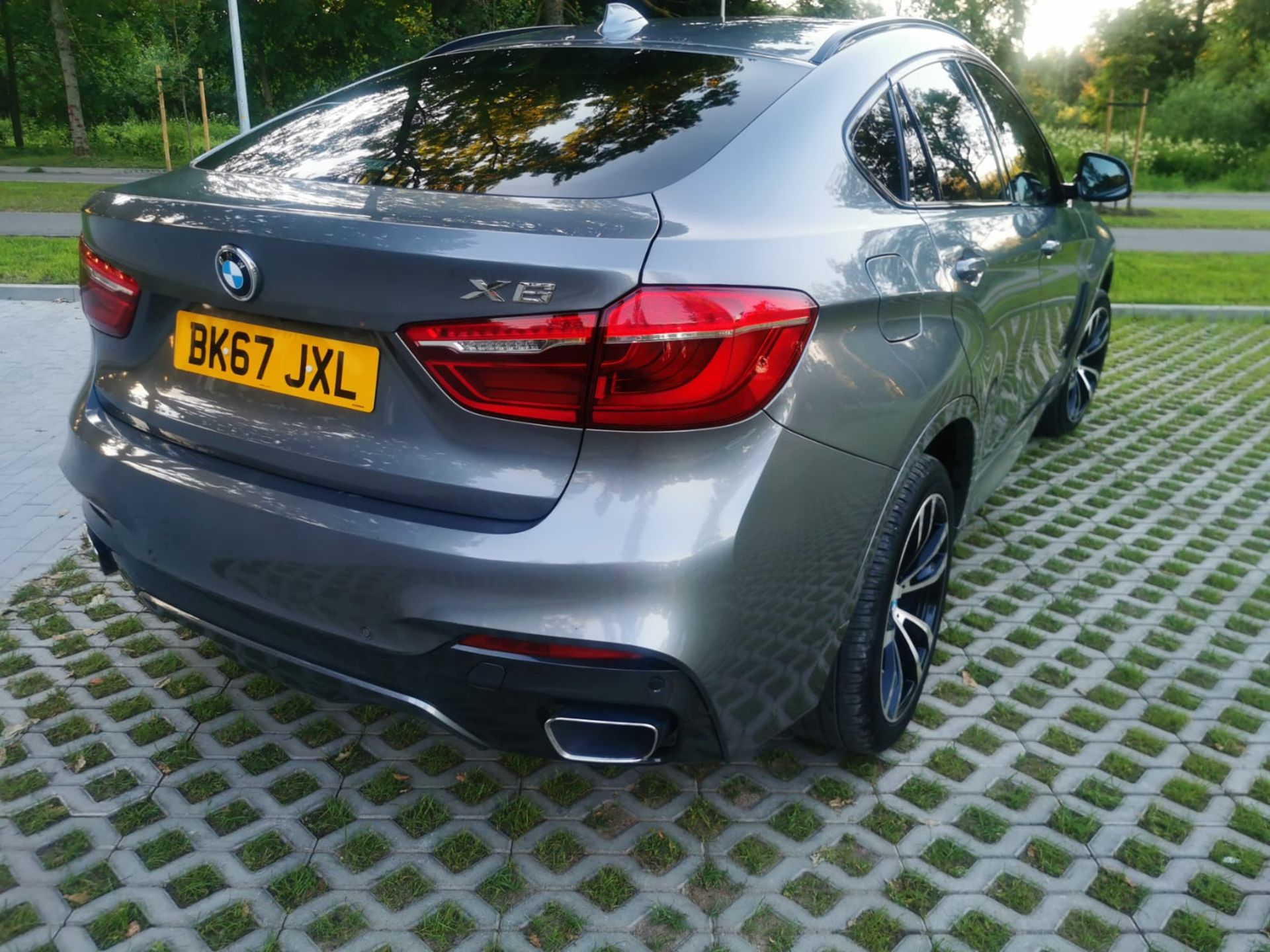 2017 BMW X6 XDRIVE 40D M SPORT AUTO GREY COUPE. 3.0 DIESEL ENGINE *NO VAT* - Image 9 of 28