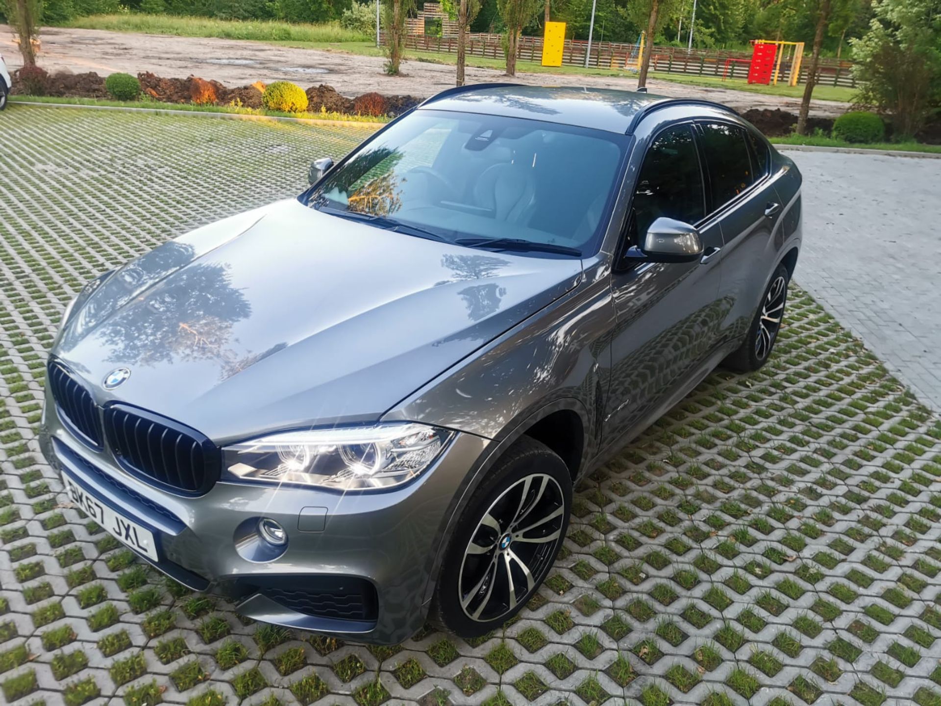 2017 BMW X6 XDRIVE 40D M SPORT AUTO GREY COUPE. 3.0 DIESEL ENGINE *NO VAT* - Image 4 of 28