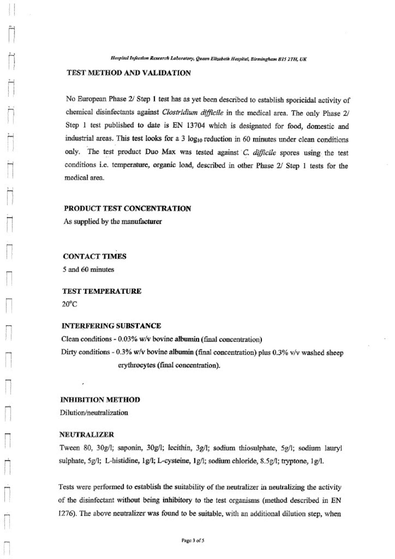 1000L IBC OF DUOMAX SUPER CONCENTRATED DISINFECTANT, MADE IN UK, MARCH 2020, ALL DOCUMENTS ATTACHED - Image 38 of 75