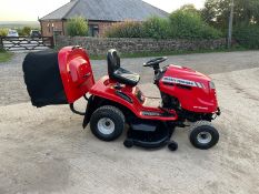 MASSEY FERGUSON MF48-23RD PETROL RIDE ON MOWER WITH REAR GRASS COLLECTOR *NO VAT*