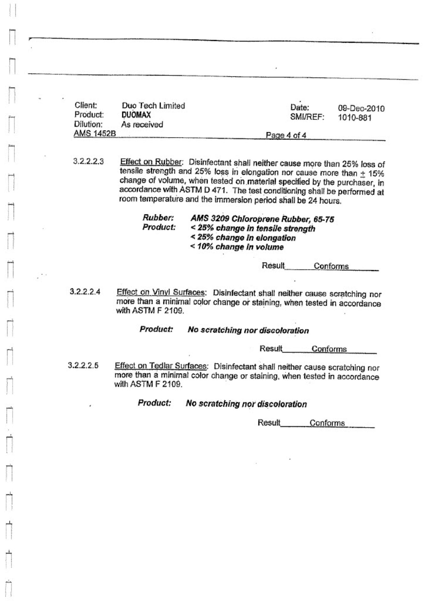 1000L IBC OF DUOMAX SUPER CONCENTRATED DISINFECTANT, MADE IN UK, MARCH 2020, ALL DOCUMENTS ATTACHED - Image 27 of 75