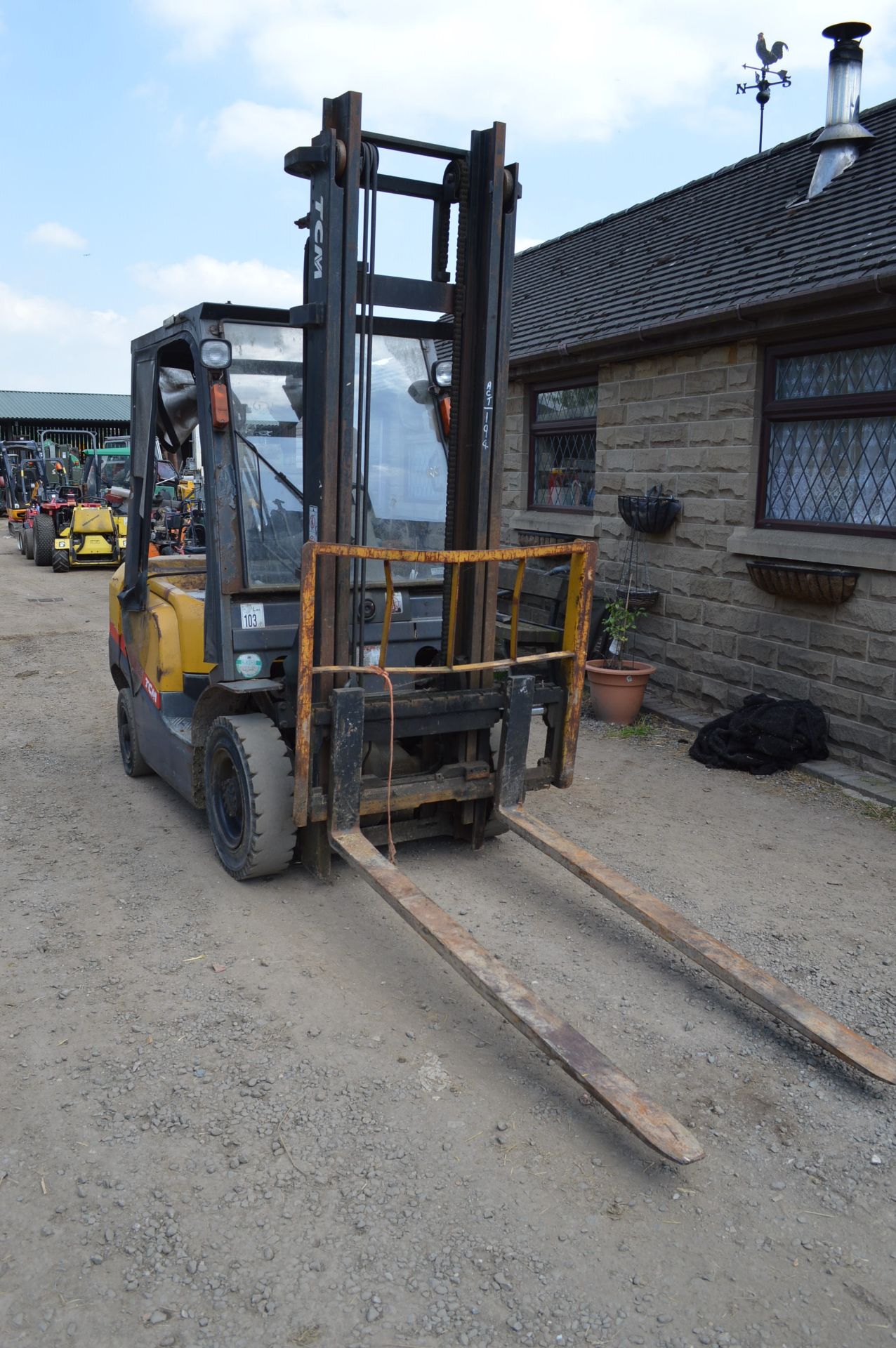 2007 TCM FD25T3 FORKLIFT, 2500KG RATED CAPACITY *PLUS VAT*