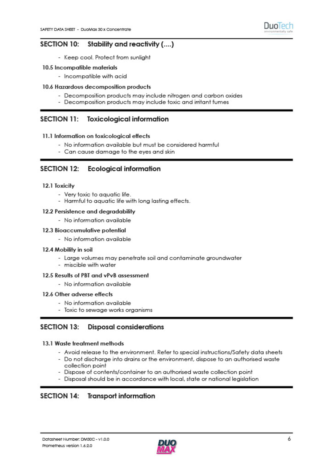 1000L IBC OF DUOMAX SUPER CONCENTRATED DISINFECTANT, MADE IN UK, MARCH 2020, ALL DOCUMENTS ATTACHED - Image 5 of 75