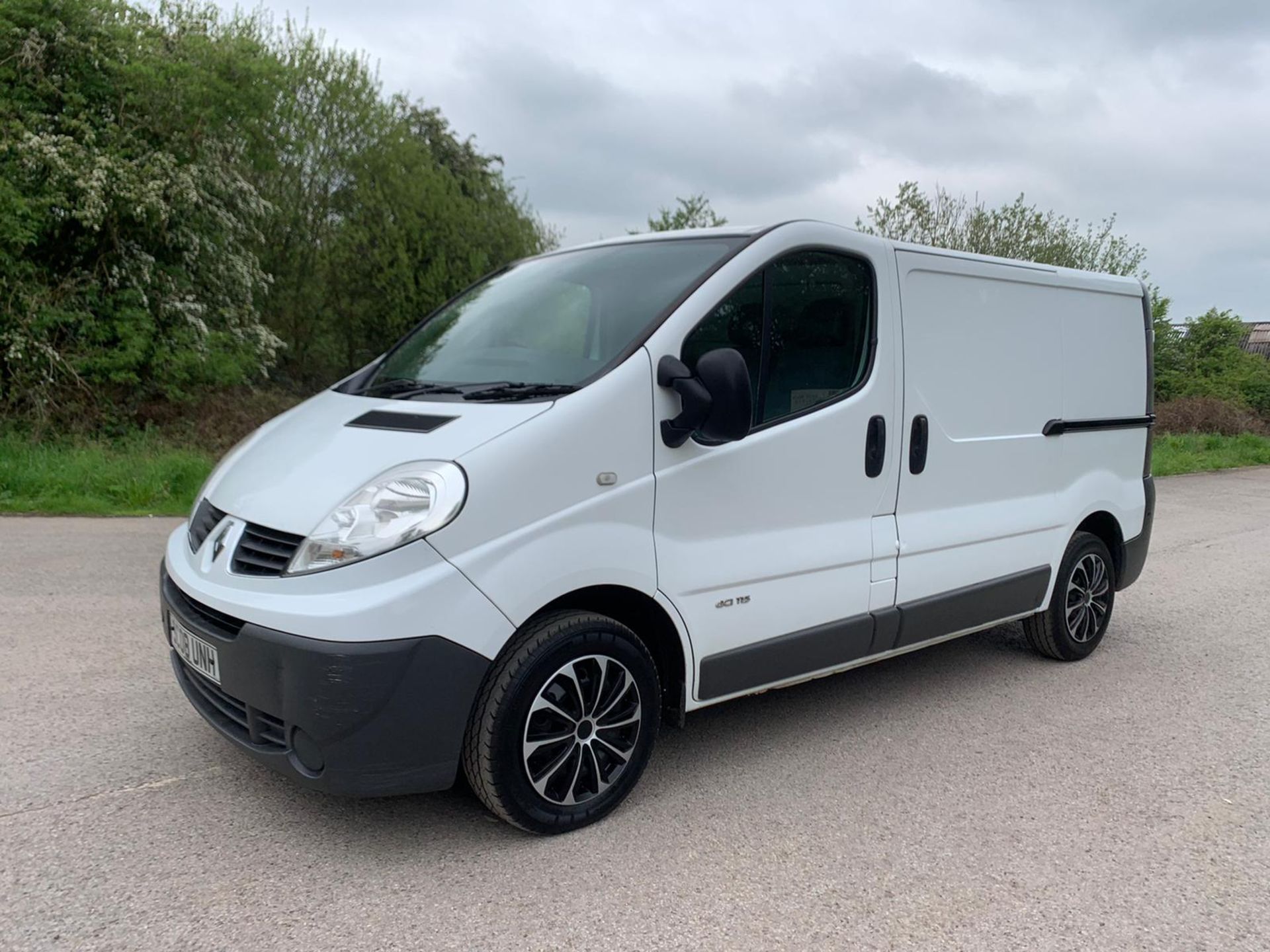 2008 RENAULT TRAFIC SL27+ DCI 115 WHITE PANEL VAN, 2.0 DIESEL ENGINE, 125,256 MILES *NO VAT* - Image 2 of 12