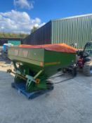 AMAZONE ZAM1000 FERTILISER SPREADER, IN WORKING ORDER, COMES WITH PTO *NO VAT*