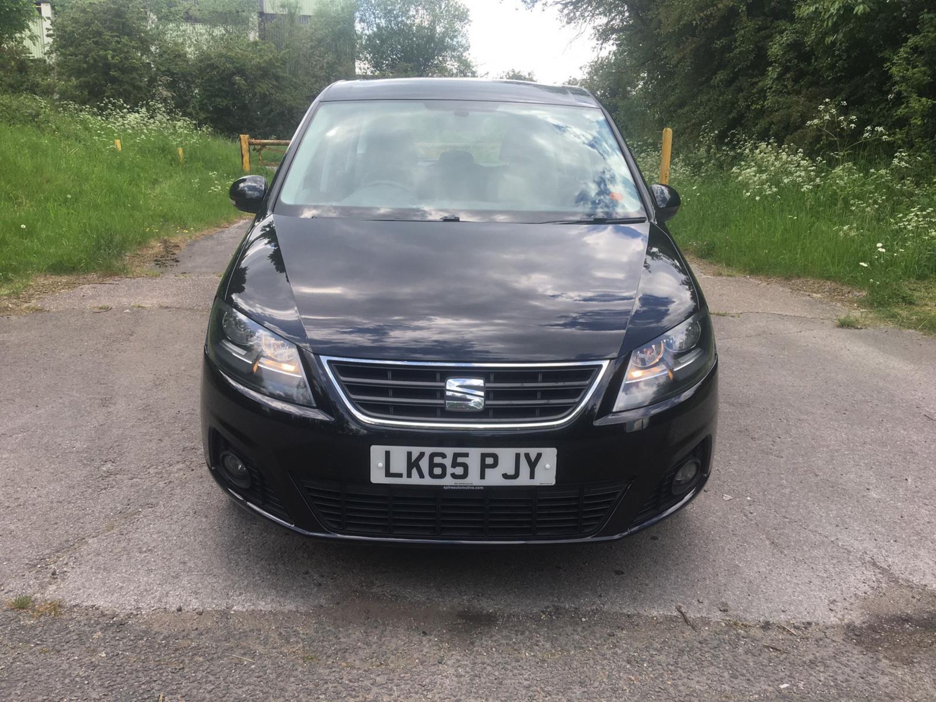 2015 SEAT ALHAMBRA ECOMOTIVE S TDI BLACK 7 SEATER MPV, 2.0 DIESEL ENGINE, 108,759 MILES *NO VAT* - Image 2 of 41