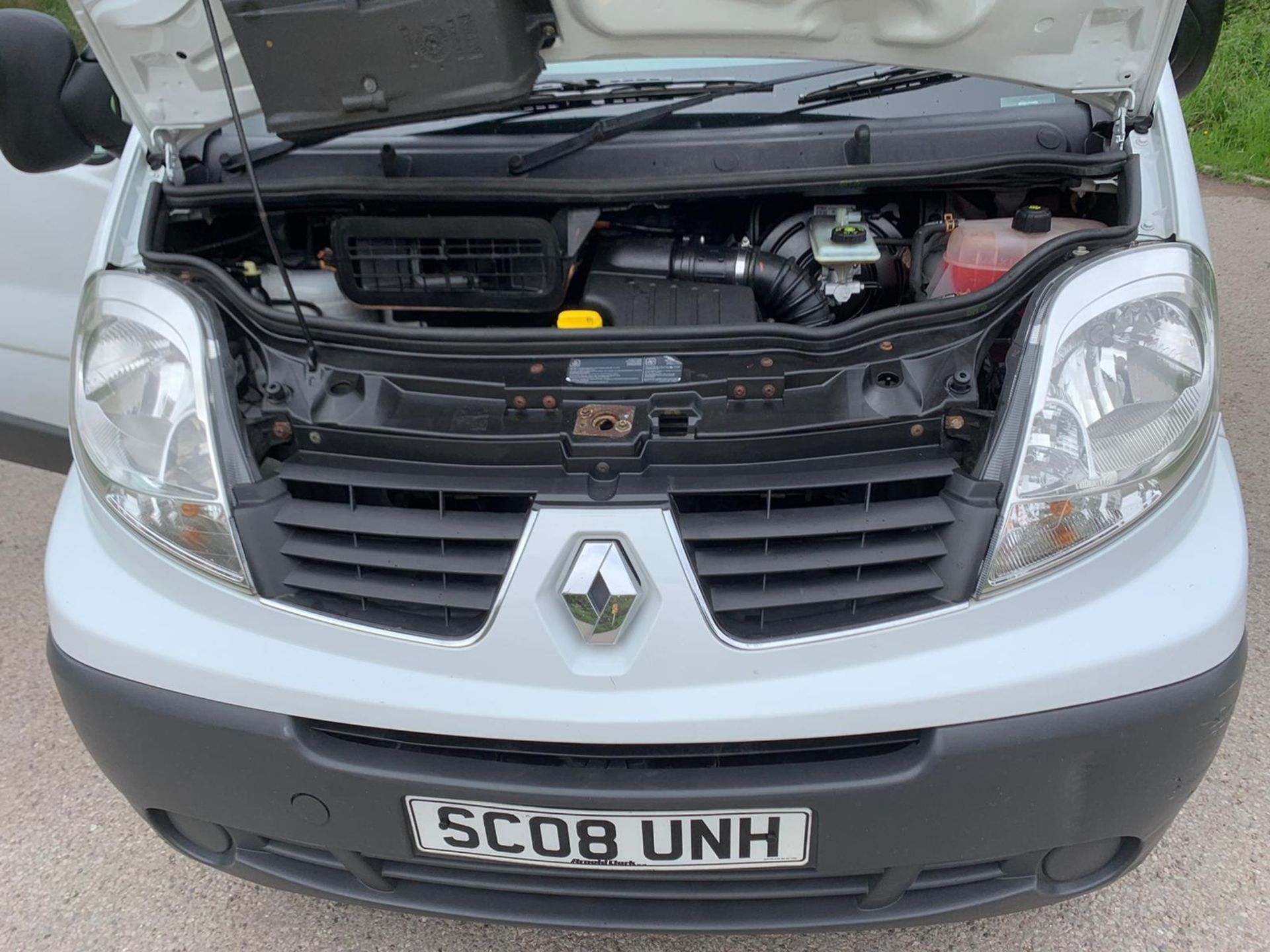 2008 RENAULT TRAFIC SL27+ DCI 115 WHITE PANEL VAN, 2.0 DIESEL ENGINE, 125,256 MILES *NO VAT* - Image 8 of 12