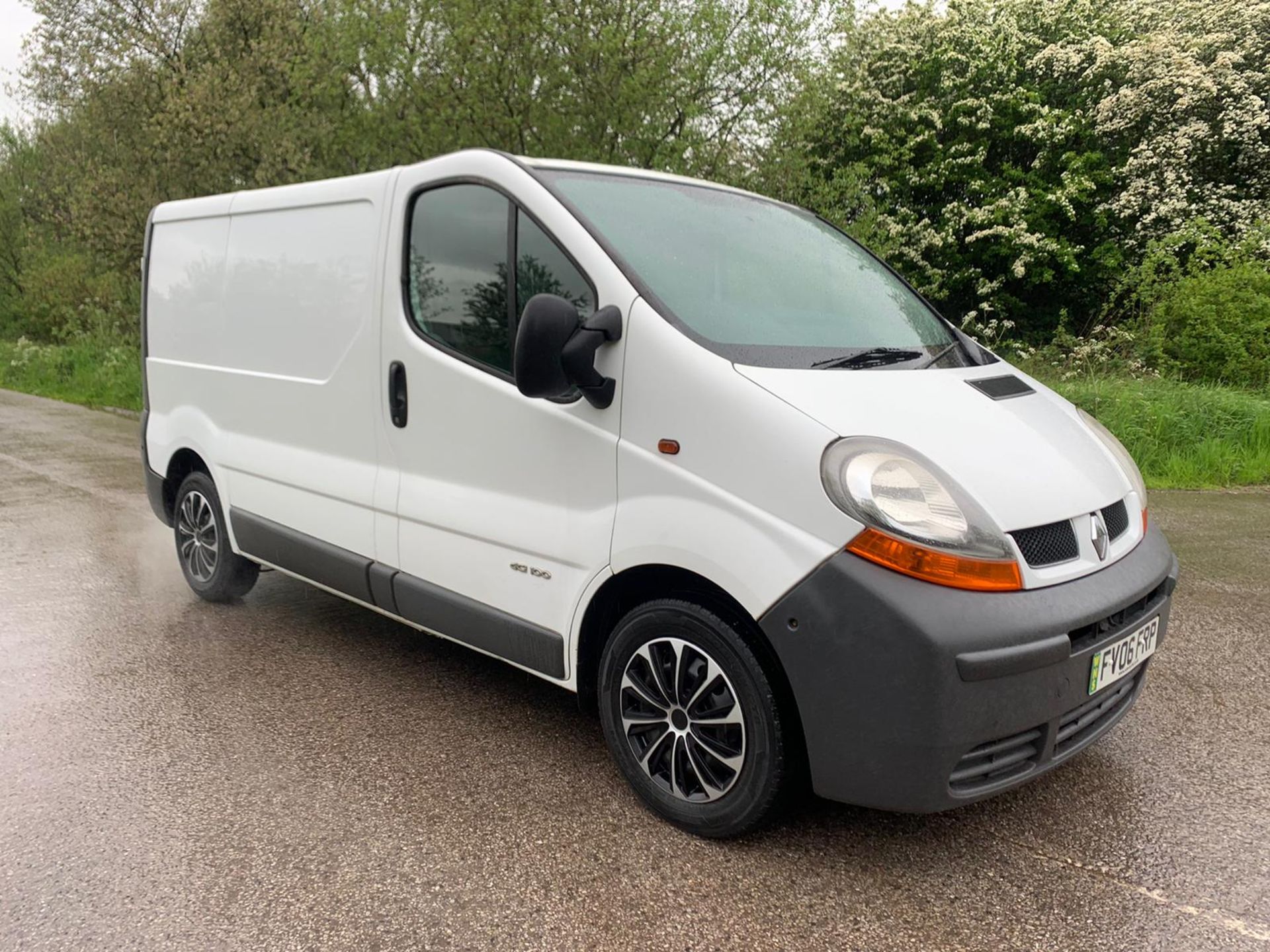 2006 RENAULT TRAFIC SL27 DCI 100 SWB WHITE PANEL VAN, 1870cc DIESEL ENGINE *NO VAT* - Image 2 of 14