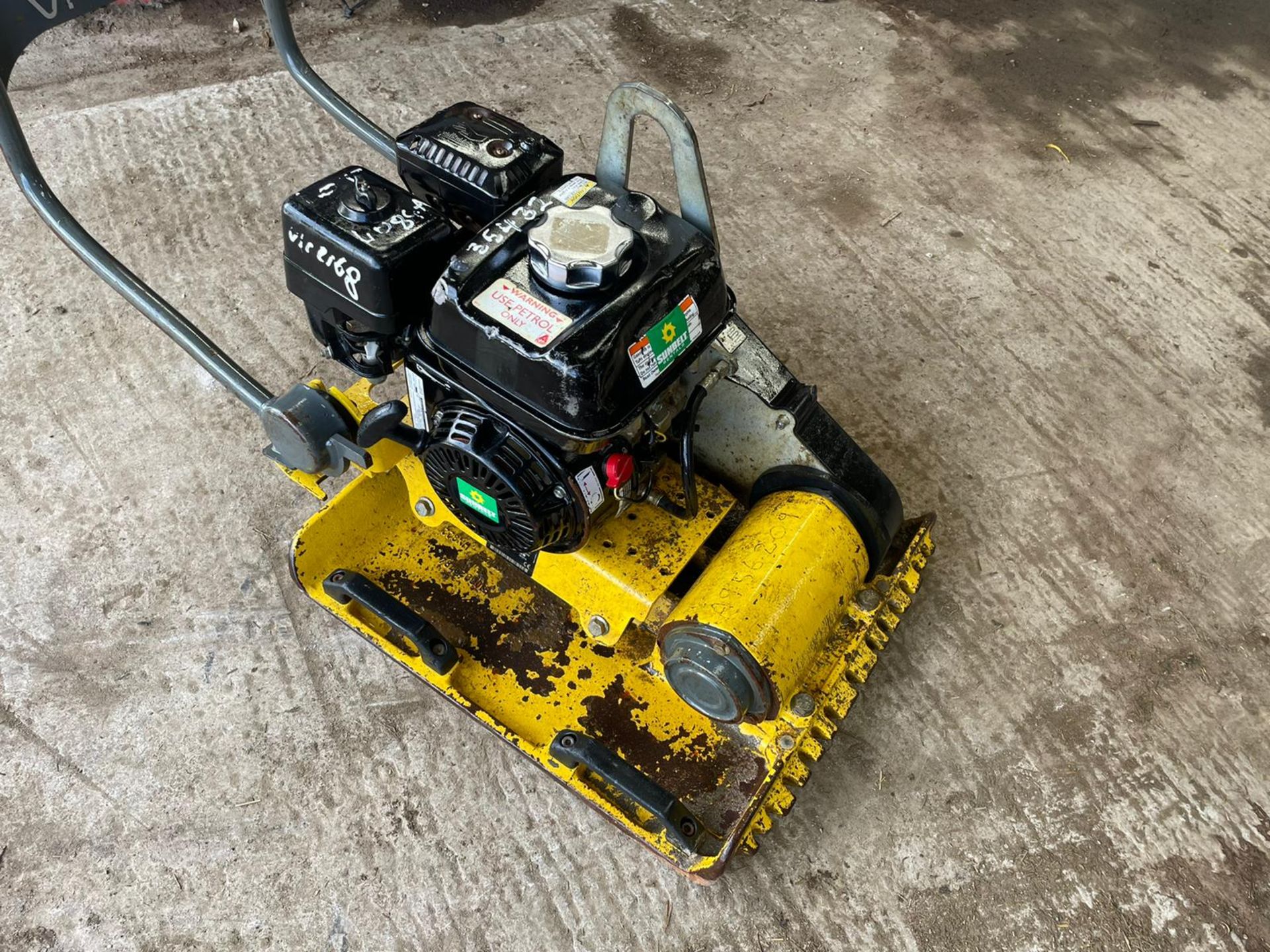 2018 WACKER NEUSON VP1550 PETROL WACKER PLATE, RUNS AND VIBRATES, HONDA GX160 ENGINE *NO VAT* - Image 8 of 8