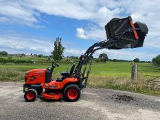 2013 KUBOTA G23-II RIDE ON HIGH TIP MOWER, RUNS AND DRIVES, SHOWING A LOW 771 HOURS *PLUS VAT*