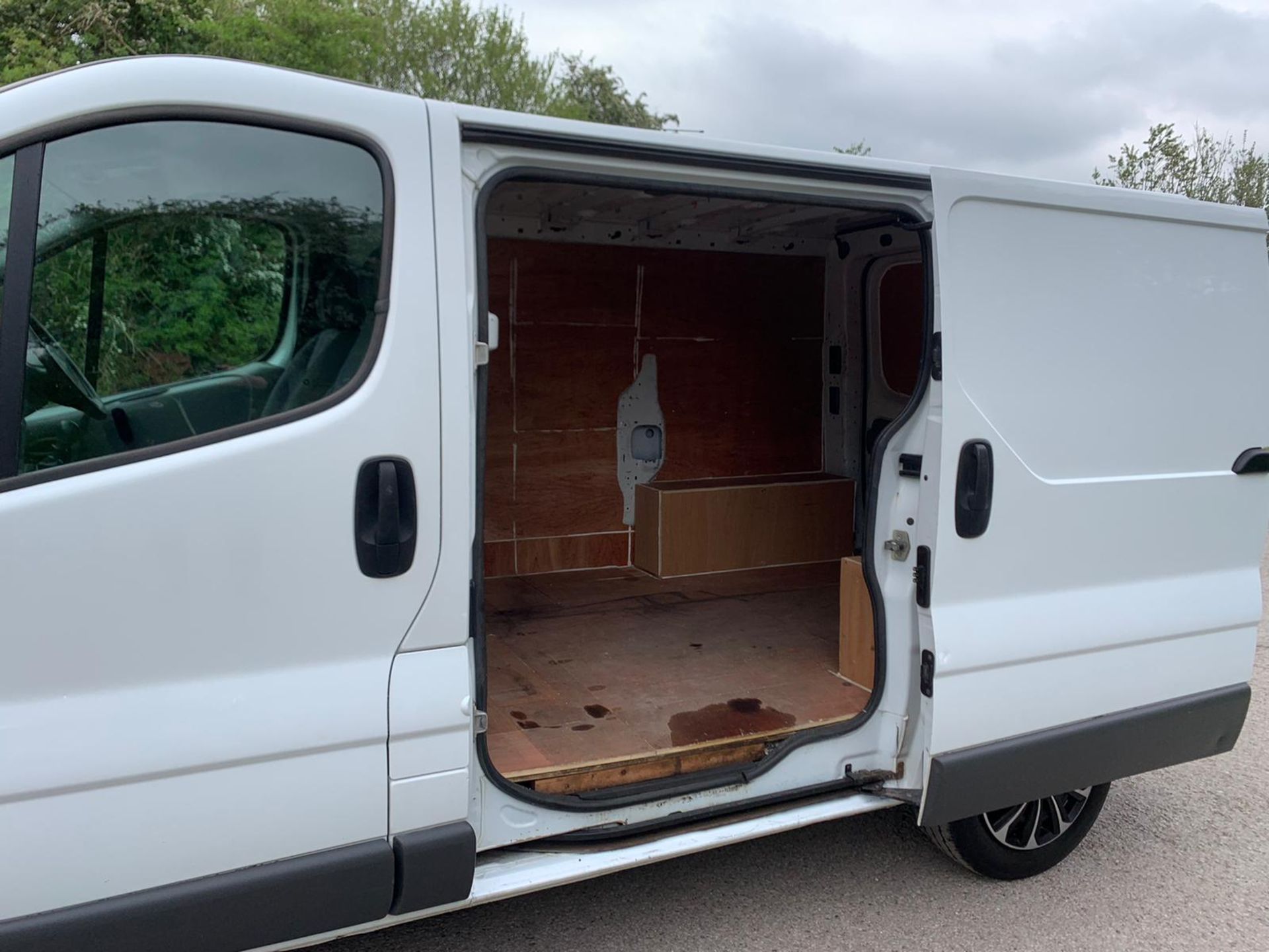 2008 RENAULT TRAFIC SL27+ DCI 115 WHITE PANEL VAN, 2.0 DIESEL ENGINE, 125,256 MILES *NO VAT* - Image 5 of 12