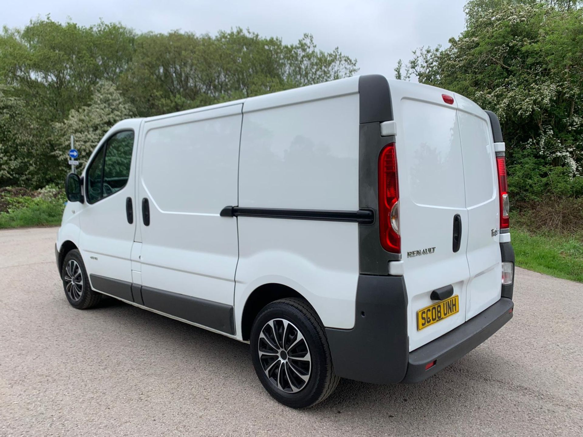 2008 RENAULT TRAFIC SL27+ DCI 115 WHITE PANEL VAN, 2.0 DIESEL ENGINE, 125,256 MILES *NO VAT* - Image 4 of 12