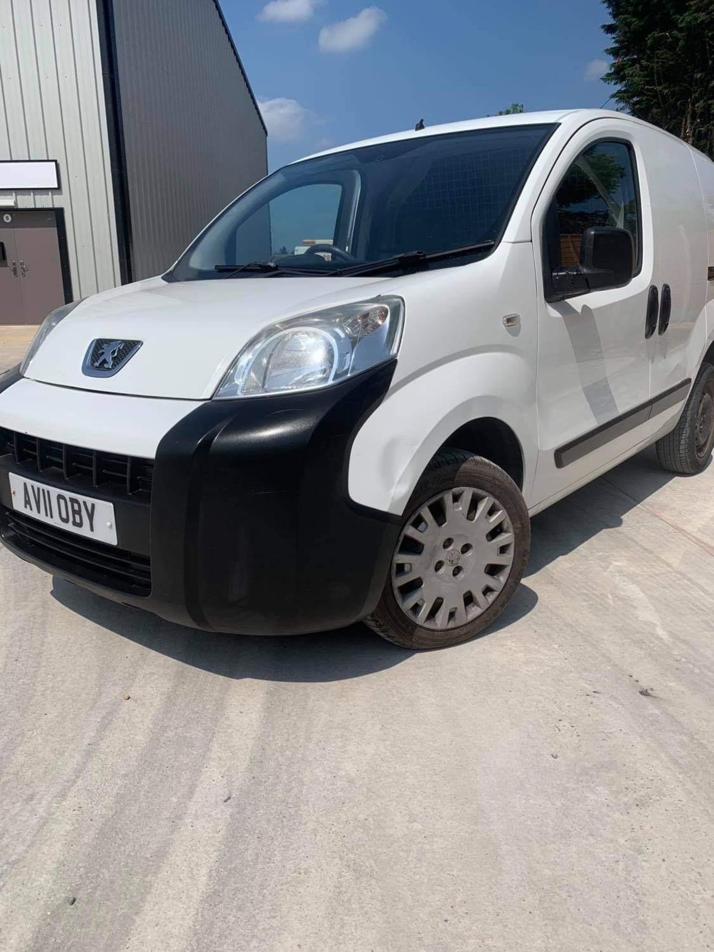 2011 PEUGEOT BIPPER PROFESSIONAL HDI WHITE PANEL VAN, 120K MILES, 1.4 DIESEL *NO VAT* - Image 2 of 8