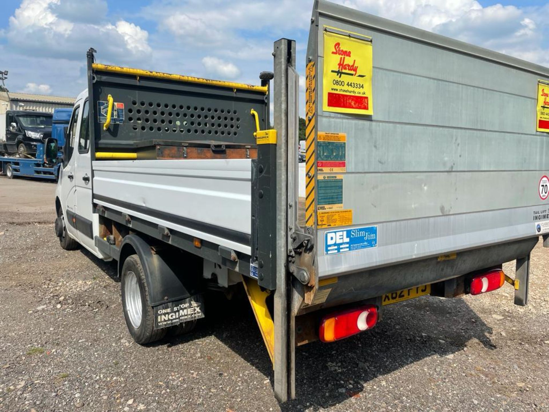 2012 RENAULT MASTER ML35 DCI DRW WHITE DROPSIDE LORRY, 2.3 DIESEL ENGINE, 110K MILES *PLUS VAT* - Image 7 of 12