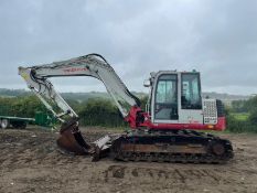 2015 TAKEUCHI TB1140 SERIES 2 15 TON EXCAVATOR, RUNS DRIVES AND DIGS, SHOWING A LOW 6295 HOURS!