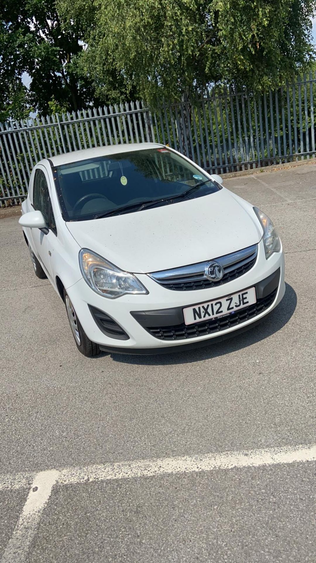 2012 VAUXHALL CORSA CDTI ECOFLEX S/S WHITE CAR DERIVED VAN, 1.2 DIESEL, 151,048 MILES *NO VAT*