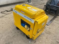 EVO POWER HD6000SL 6KvA DIESEL GENERATOR, 115v OR 230v, ELECTRIC START, 2 KEYS, DIESEL ENGINE*NO VAT