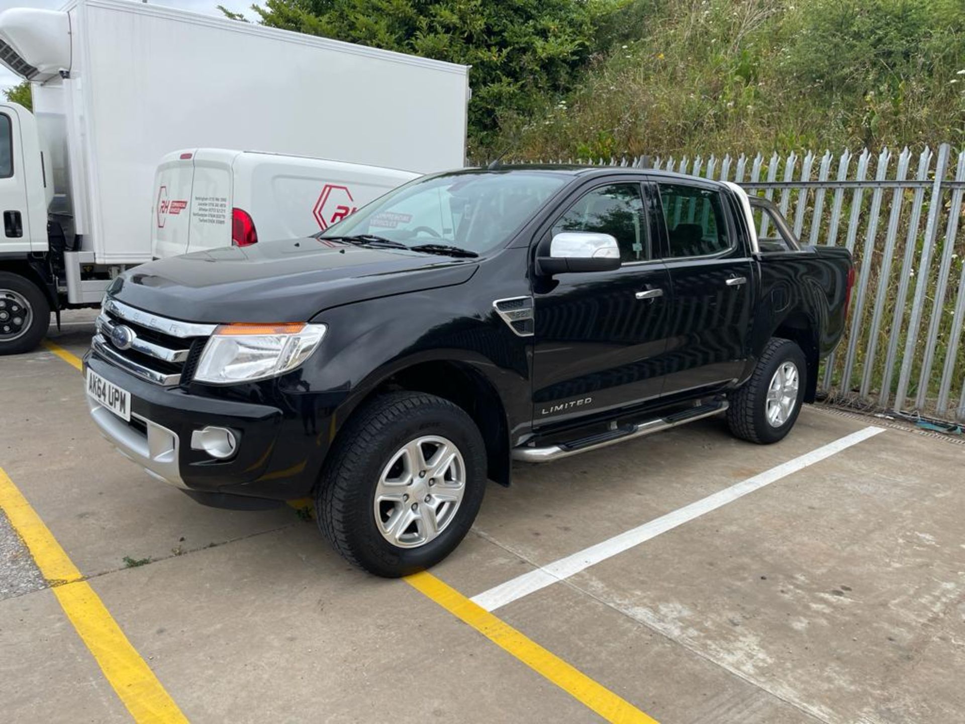 2014 FORD RANGER LIMITED 4X4 TDCI BLACK PICK UP, 2.2 DIESEL ENGINE, 110K MILES *PLUS VAT* - Image 3 of 19