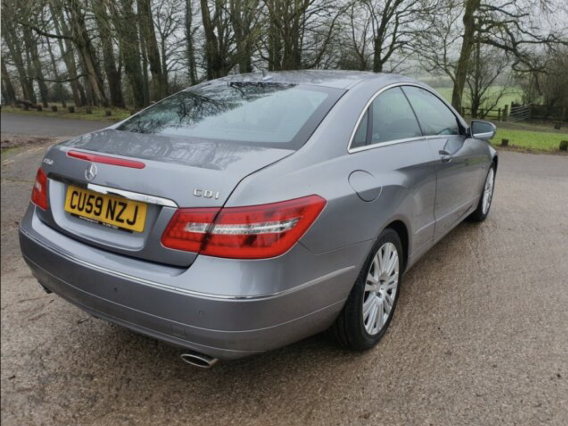 2009 MERCEDES-BENZ E350 BLUE EFFICIENCY CDI COUPE TURBO DIESEL, AUTOMATIC, LOW MILEAGE *NO VAT* - Image 7 of 11