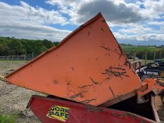 2018 ORANGE TIPPING SKIP, 2000kg RATED CAPACITY, SUITABLE FOR PALLET FORKS *PLUS VAT*