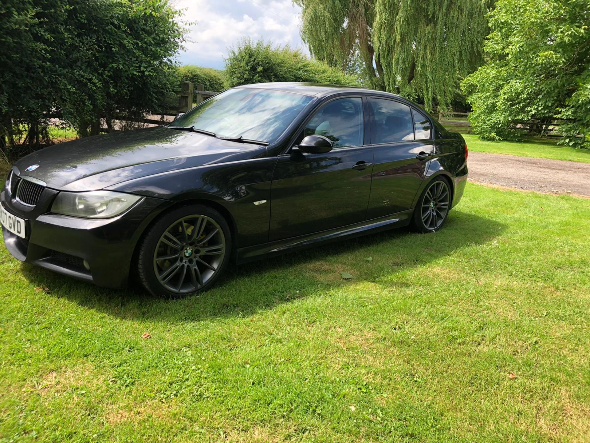 2007 BMW 325D M SPORT BLACK 4 DOOR SALOON, 3.0 DIESEL ENGINE, 233,125 MILES *NO VAT* - Image 3 of 15