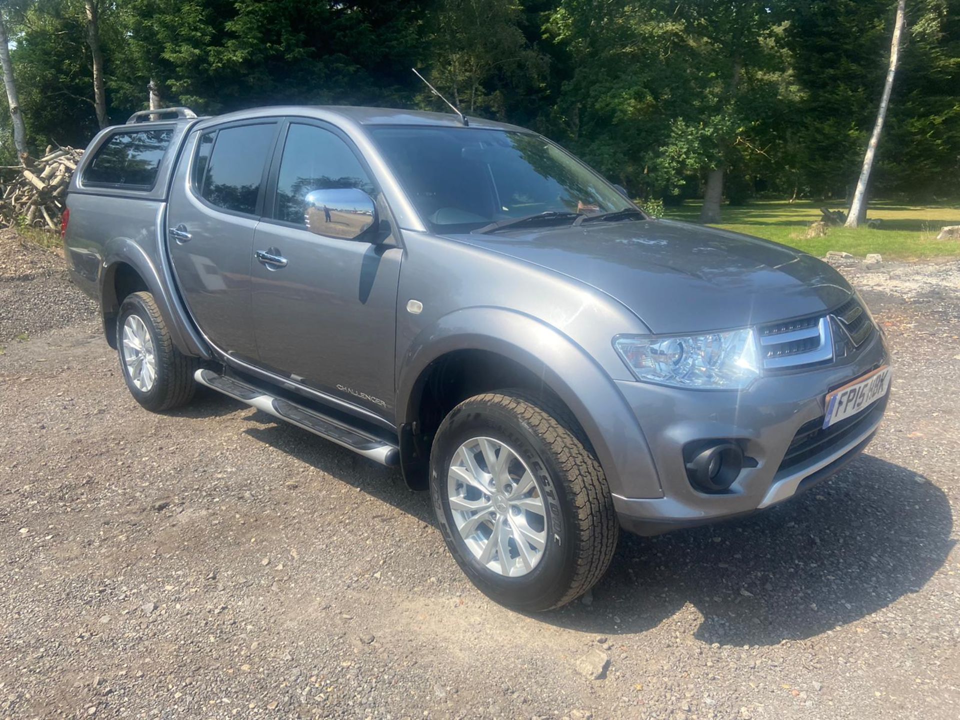 2015 MITSUBISHI L200 CHALLENGER LB DCB DI-D 4X4 GREY PICKUP, 75K MILES WITH 7 SERVICE STAMPS *NO VAT