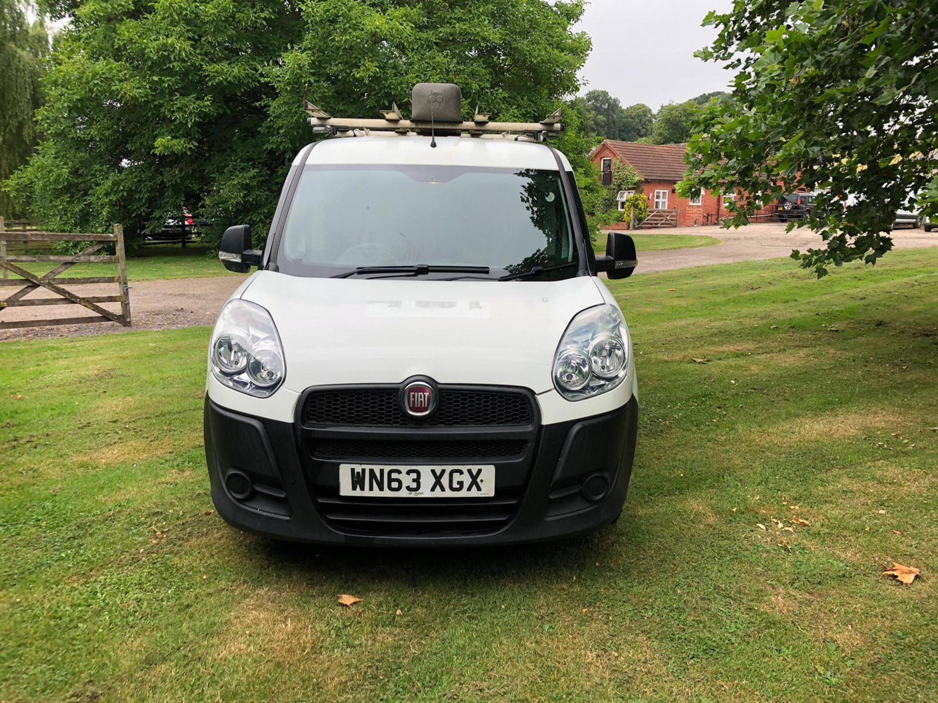 2013 FIAT DOBLO 16V MULTIJET WHITE PANEL VAN, 1.6 DIESEL ENGINE, 61,355 MILES *PLUS VAT* - Image 2 of 12