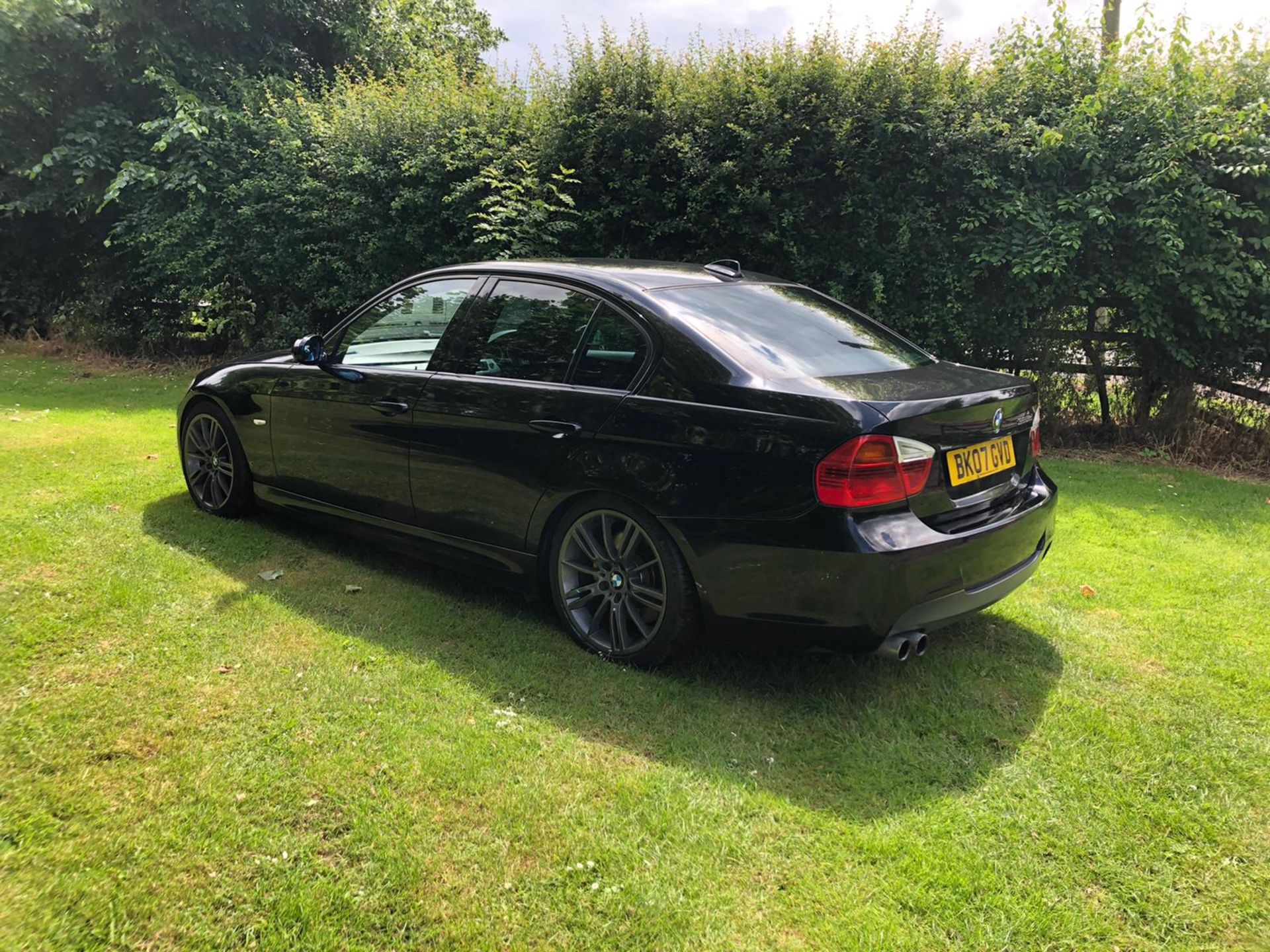 2007 BMW 325D M SPORT BLACK 4 DOOR SALOON, 3.0 DIESEL ENGINE, 233,125 MILES *NO VAT* - Image 5 of 15