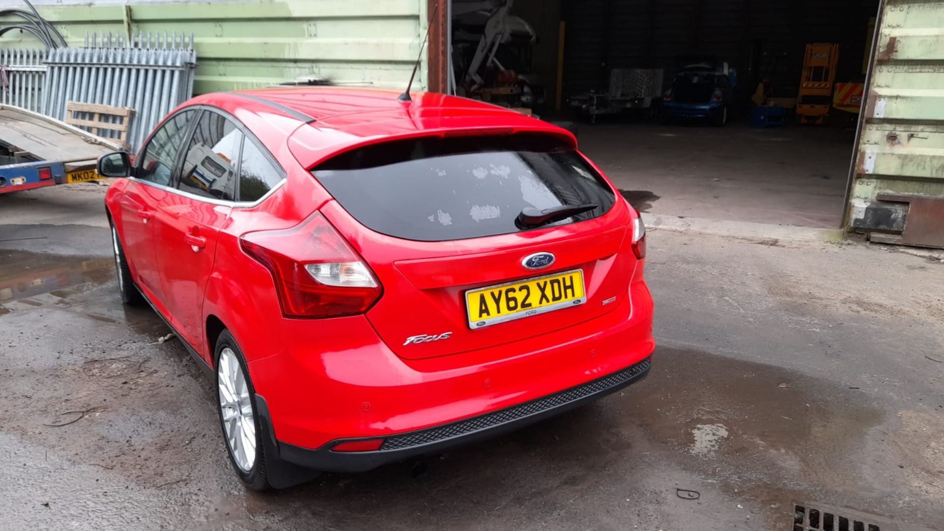 2012 FORD FOCUS ZETEC TDCI, RED, 5 DOOR HATCHBACK, 1.6 DIESEL ENGINE *NO VAT* - Image 37 of 37