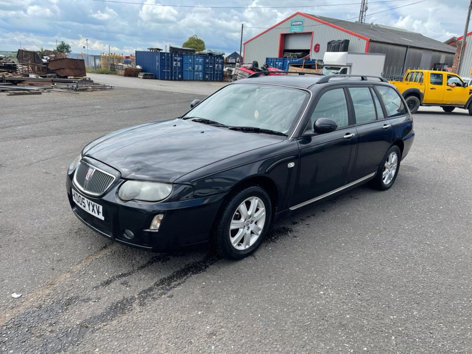 2005 ROVER 75 CONTEMPORARY TOURING BLACK ESTATE, AUTO 5 GEARS, 1.8 PETROL, 68,150 MILES NO RESERVE - Image 2 of 14