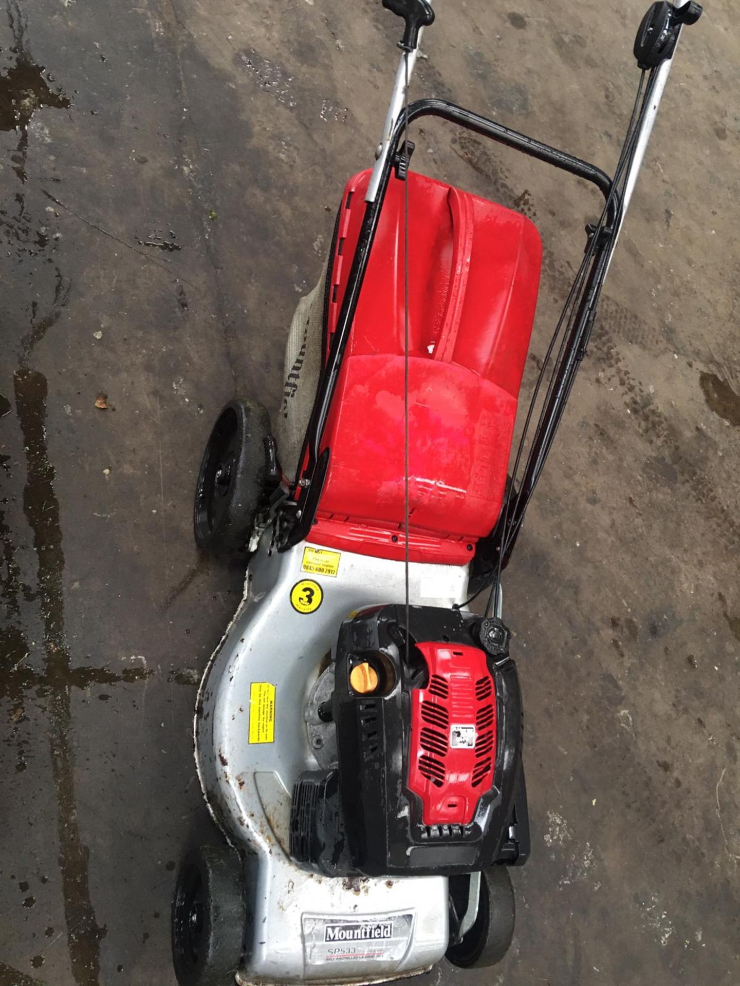 3X LAWN MOWERS, MOUNTFIELD SP533, HONDA MOWER, CYLINDER PETROL 14S *NO VAT* - Image 11 of 13