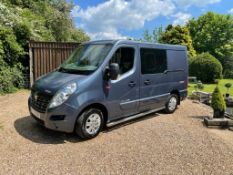 LATE 2018/68 RENAULT MASTER 35 SWB MANUAL , 2.3 DIESEL ENGINE, 75K mi, FULL SERVICE HISTORY PLUS VAT