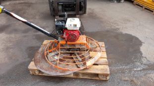 HONDA GX CONCRETE SCREEDING HELICOPTER, NOT WORKING *PLUS VAT*