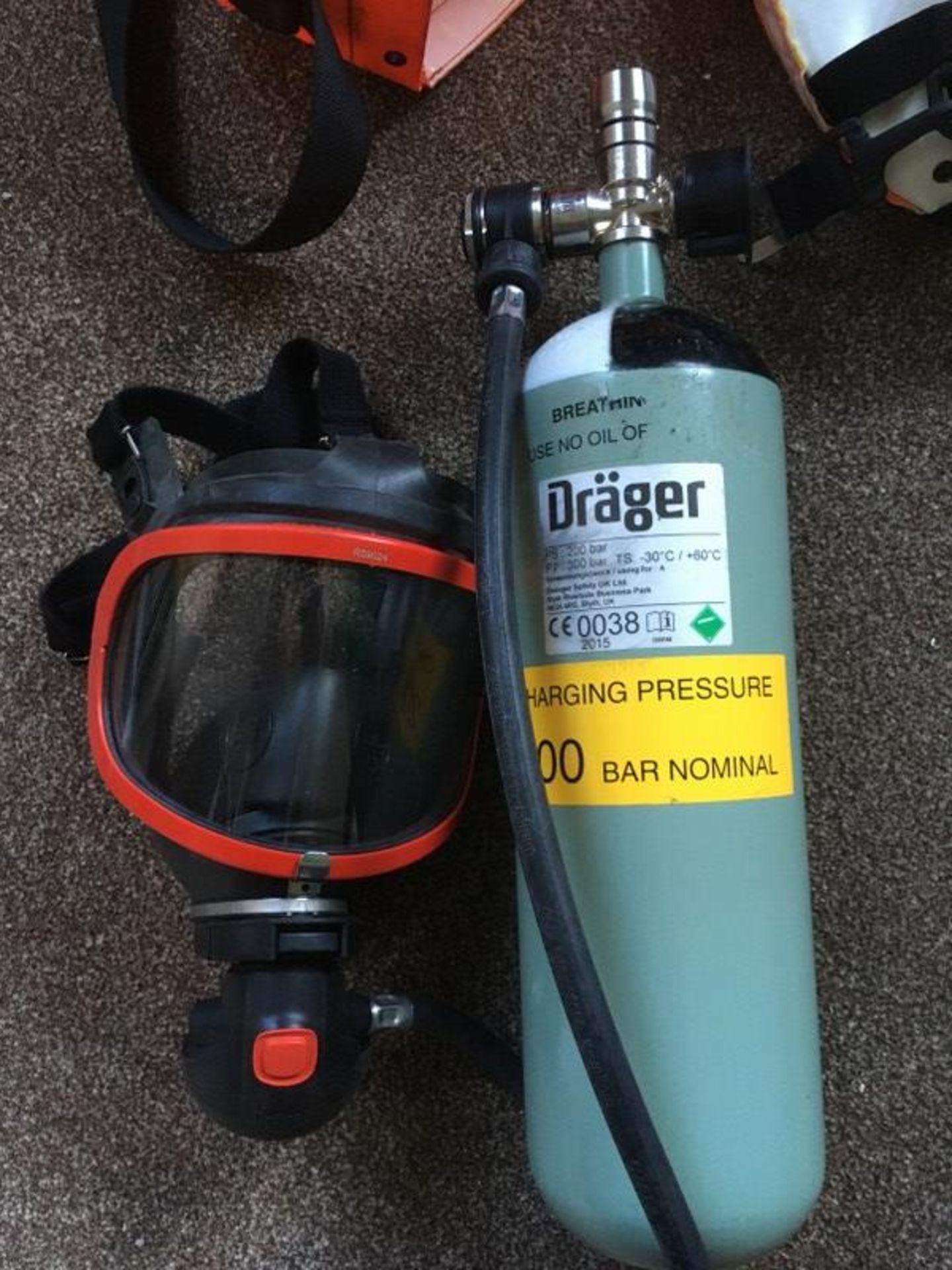 DRAGER SAVER PP15 EMERGENCY ESCAPE BREATHING APPARATUS *NO VAT* - Image 3 of 5