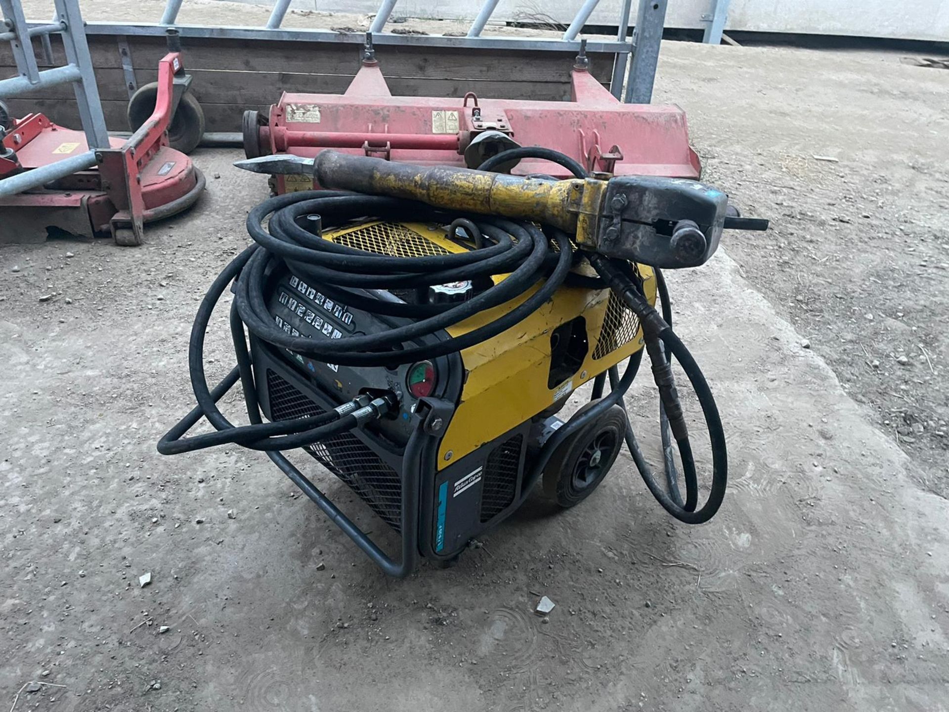 2019 ATLAS COPCO P9-20P HYDRAULIC POWER PACK, RUSNA DN WORKS WELL, HONDA GX270 ENGINE *NO VAT* - Image 2 of 6